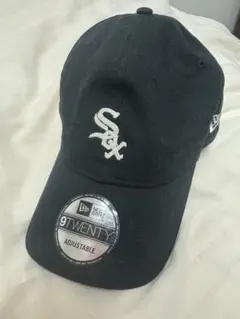 【即決】NEWERA ニューエラ ホワイトソックス キャップ 帽子 ブラック