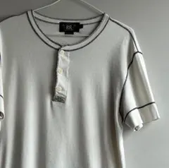 RRL ヘンリーネックTシャツ S 半袖 白のサムネイル