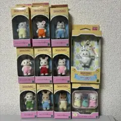 シルバニア　赤ちゃんまとめ売り　アザラシの赤ちゃん シマエナガ キーチェーン