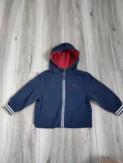 POLO フード付きアウター ネイビー