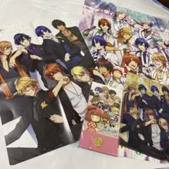 うたのプリンスさまっ ST☆RISHポスターブローチクリアファイル合計4点セット