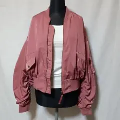 美品 Emsexcite オーバーサイズ ma-1 ジャケット ジャンパー