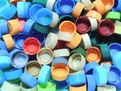 120個 内訳写真 ペットボトル キャップ プラスチック カラフル カラー混合