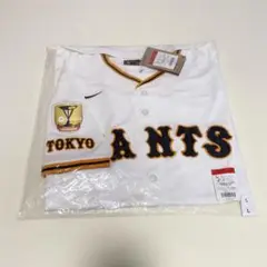 未開封 Lサイズ 番号なし ユニホーム チャンピオンエンブレム GIANTS