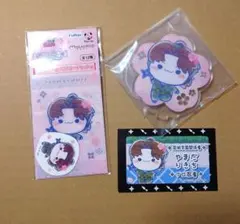 山田利吉　桜もちぴこ　くじ　アクリルスタンド　クリアカード　ステッカー