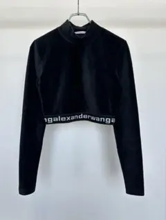 alexanderwang ロゴ ノースリーブミニワンピース ミニ丈お直し済