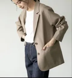 LOWRYSFARM LANATEC テーラードジャケット チェック