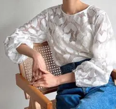 レーストップス　長袖L