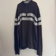 【定番】TOMMY HILFIGER ハーフジップ ニット セーター