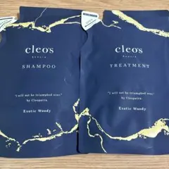 cleos シャンプー＆トリートメント詰め替えセット