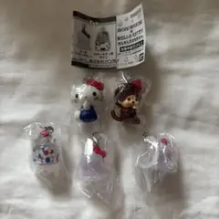 モンチッチ×ハローキティ めじるしアクセサリー コンプ