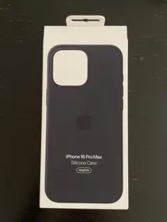 Apple純正 iPhone 16 Pro Max シリコーンケース ブラック