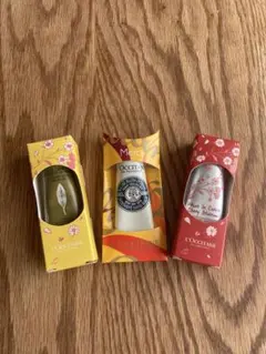 ロクシタン　ハンドクリーム　新品３個セット