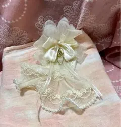 «474»◤コサージュand髪飾り◢   本真珠*チュール*レース*結婚式