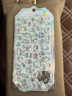 正規品　ボンボンドロップシール　みずいろ　うさぎ　シャーベット
