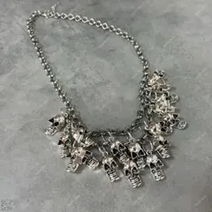 archive 十字架 多重チェーンネックレス kmrii gunda風 スカル y2k vkei kmrii hyde gunda ハンドメイド ネックレス - メルカリ