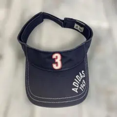 adidas ゴルフメンズバイザー ネイビー 1949