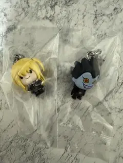 DEATH NOTE デスノート ミニフィギュア キーホルダー 2種セット