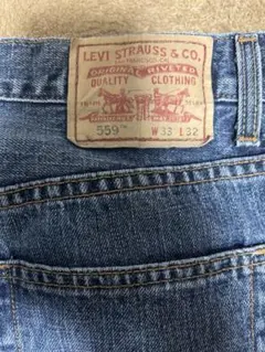 リーバイス559 RELAXED STRAIGHT W33 L32