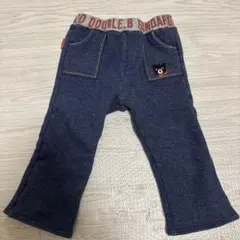 DOUBLE.B ネイビー ズボン 90