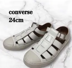 コンバース オールスター グルカサンダル アイボリー 24cm