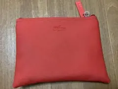 【新品未開封】LACOSTEターキッシュエアラインズ　アメニティポーチ　レッド