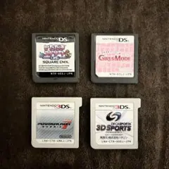 任天堂 ニンテンドー DS/3DS ゲームソフト 4個おまとめ すべて箱無し