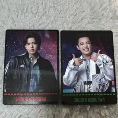 吉澤閑也 SHUZIYA YOSHIZAWA サイン付きカード 2枚セット