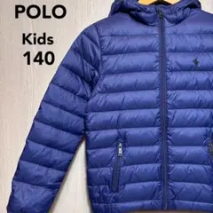 POLO Ralph Lauren ダウンジャケット　キッズ140（M）ネイビー