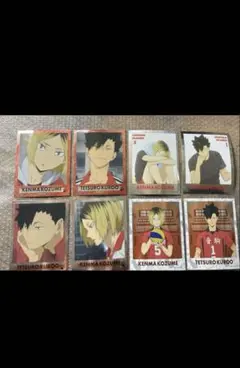 音駒　メタルステッカーセット