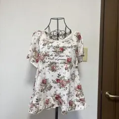 axes femme アクシーズファム　Tシャツ　花柄　森ガール　姫ギャルのサムネイル