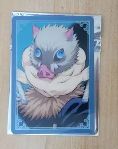 鬼滅の刃　無限城編　箔押しランダムカード　嘴平伊之助