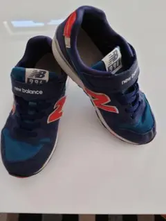 New Balance 996 スニーカー ネイビー/レッド