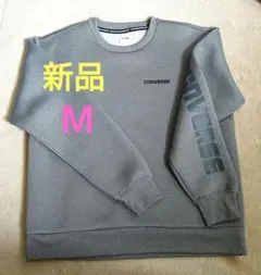 【コメント欄要確認】CONVERSE グレー スウェット　トレーナー　 Mサイズ