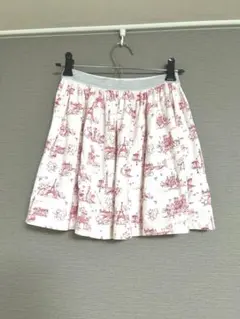 PETIT BATEAU フレアスカート 猫柄　10ans 140 プチバトー