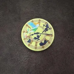Disney 刺繍缶バッジ ビスケット2 ピーターパン　ティンカーベル