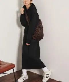 Auntie Rosa Holiday 裏起毛ワークポケットワンピース