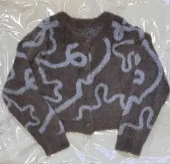 Kastane グラフィティニットカーディガン