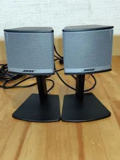 Bose スピーカー 2個セット シルバーデザインカッコいい‼️