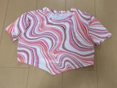 SHEIN スワールパターン Tシャツ 11-12Yマーブルのサムネイル