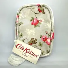 新品　Cath Kidston 花柄と小鳥柄　ガジェットケース　ポーチ