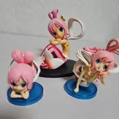ワンピース　しらほし　フィギュア3個セット