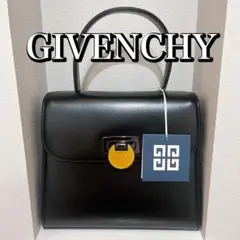 未使用級　ジバンシー フォーマル ハンドバッグ ロゴ 金具 2way