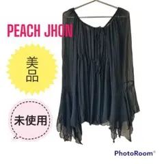 ☆PEACH JHON☆ピーチジョン☆オフショルダー☆ブラウス☆未使用☆のサムネイル