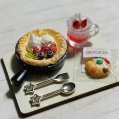 バナナダッチベイビー＆マフィンセット］ ミニチュアスイーツ フェイク