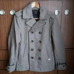 DIESEL ブラウン ピーコート ウールコート