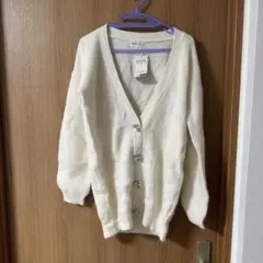 タグ付き新品　ロディスポット　ビジュー　カーディガン