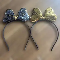 ミニーちゃんカチューシャ　２つセット
