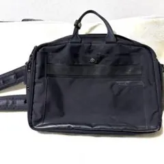 美品 master-piece 2way ビジネスバッグ リュック可 日本製 黒のサムネイル
