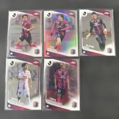 Topps Chrome Jリーグ セレッソ大阪 5枚セット